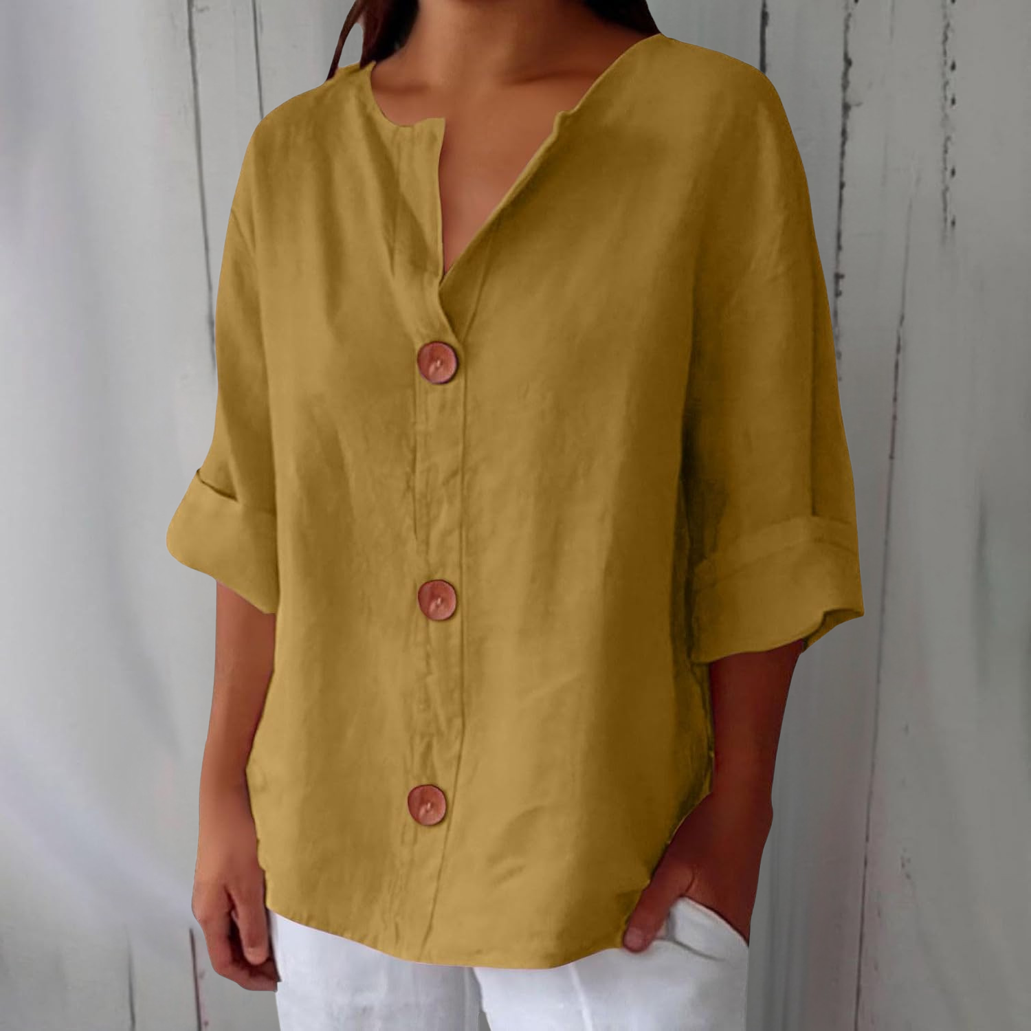 Loose-fitting Summer Blouse