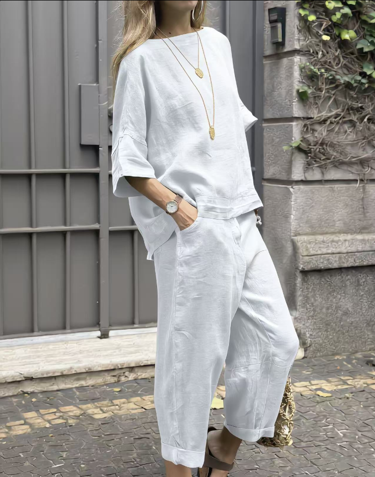 Women Casual 2-Piece Relaxed Matching Set